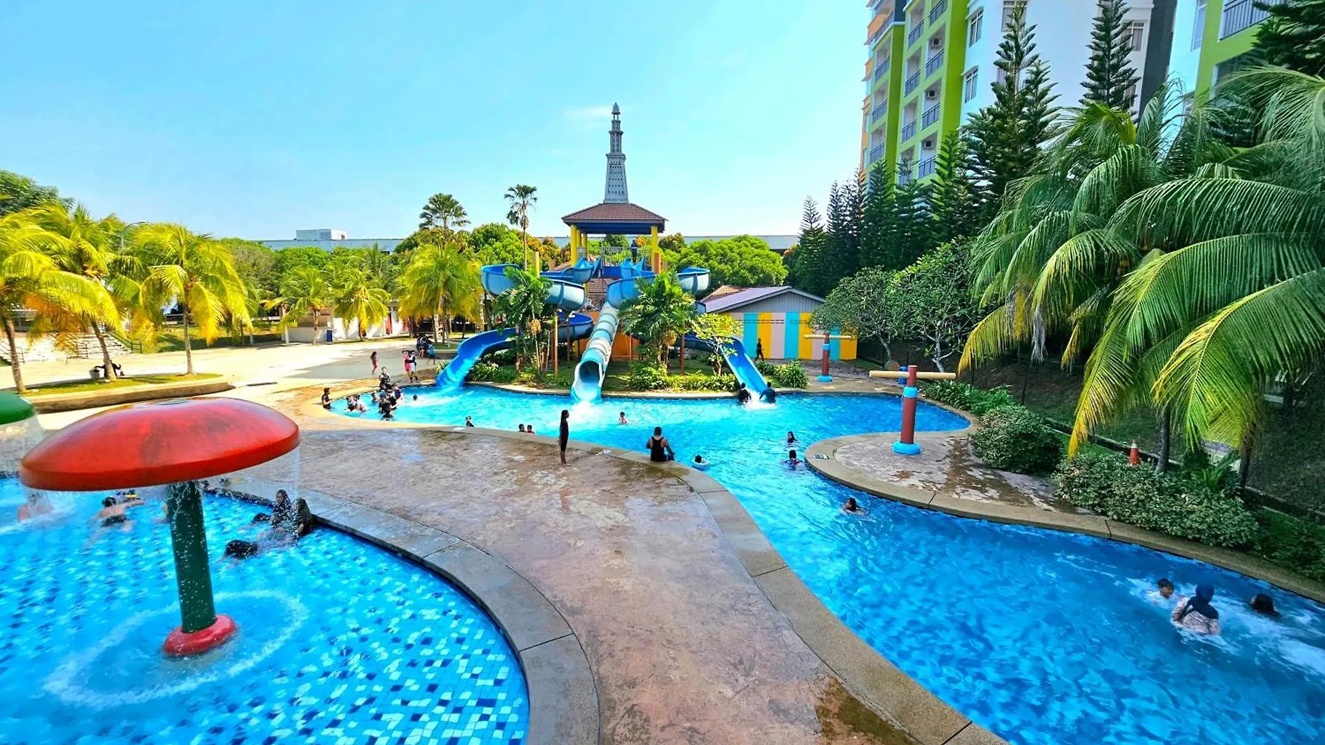 By Lg Water Themepark Suites Melaka By Ggm Apartment Malacca