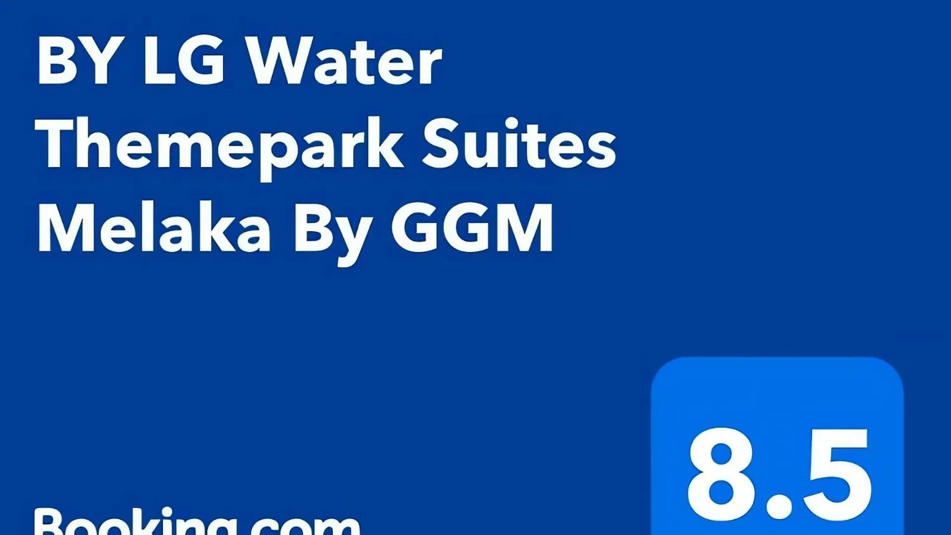 By Lg Water Themepark Suites Melaka By Ggm